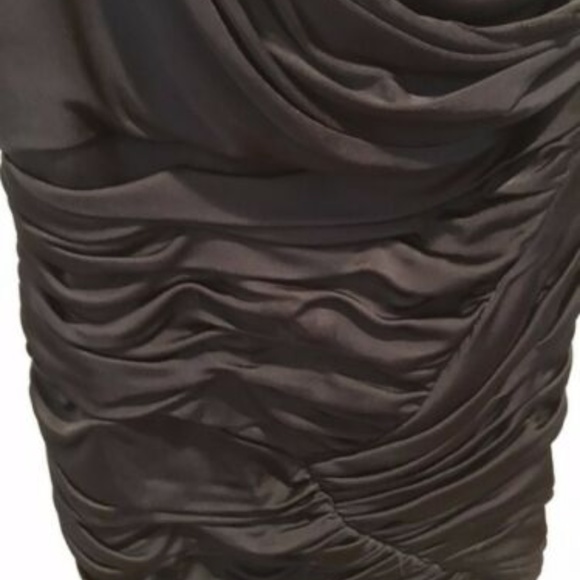 Foley + Corinna Ruched One Shoulder Dress S - Picture 6 of 9